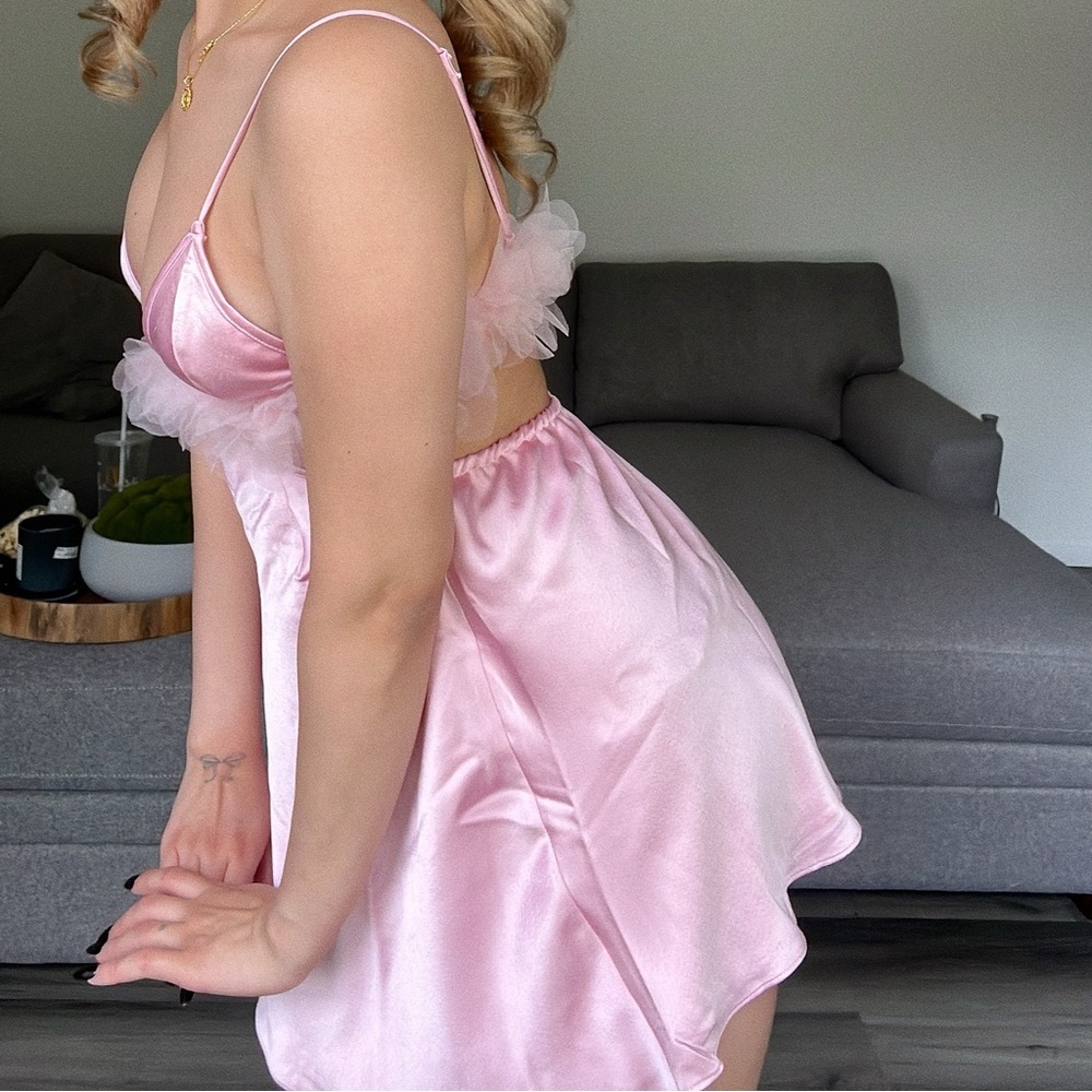 For Love and Lemons x VS Pink Slip Dress